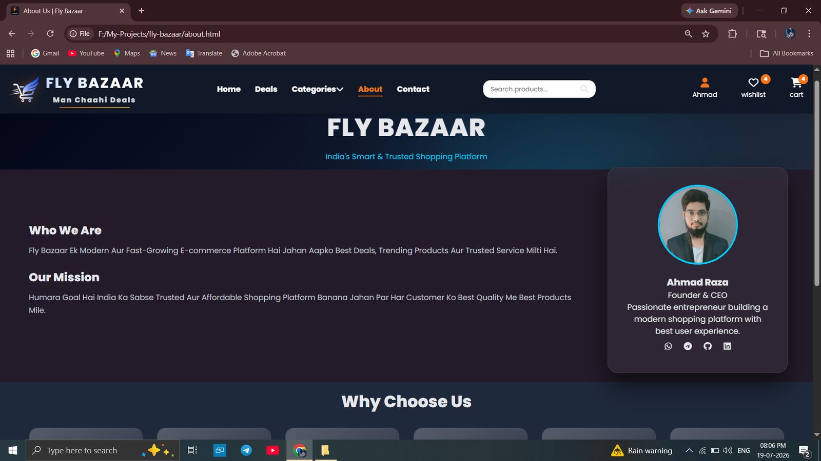 Fly Bazaar - About Us